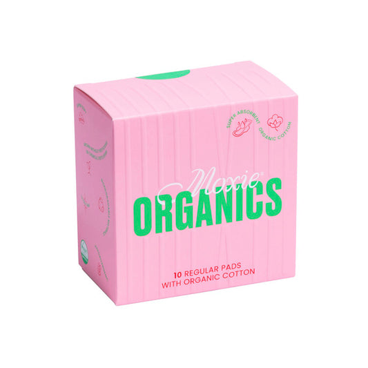 Moxie Pads Organic Day Regular | 10 pack