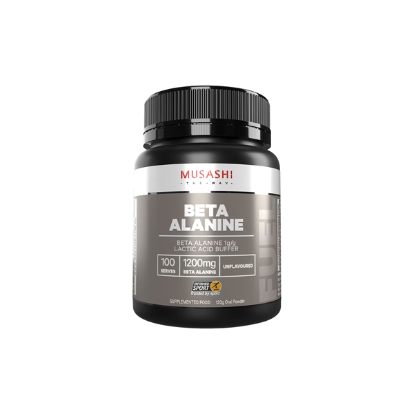 Musashi Beta Alanine Unflavoured 120g