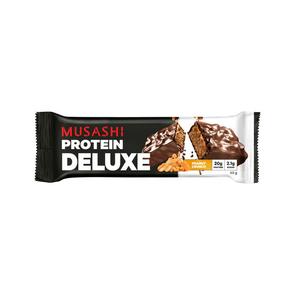 Musashi Deluxe Protein Bar Peanut Crunch | 60g