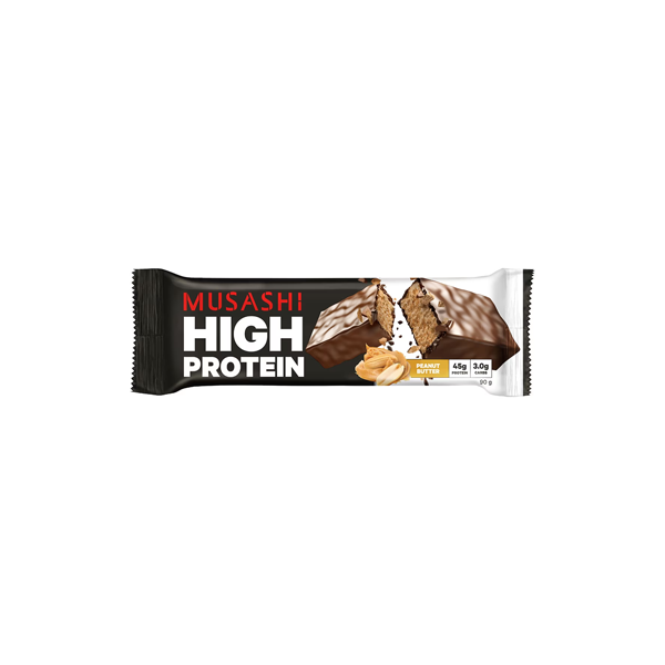 Musashi High Protein Bar Peanut Butter 90g