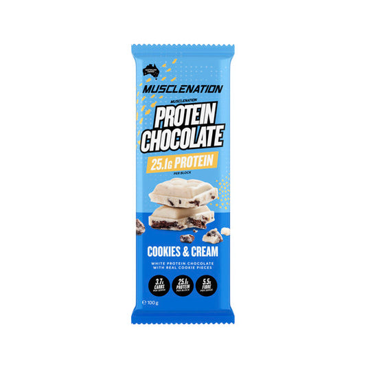 Muscle Nation Custard Casein Protein Powder Cookies & Cream | 100g