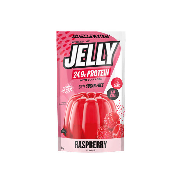 Muscle Nation Protein Jelly Powder Raspberry | 30g