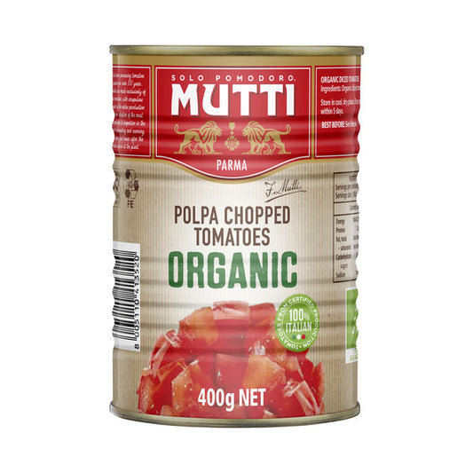 Mutti Polpa Chopped Organic Tomatoes | 400g