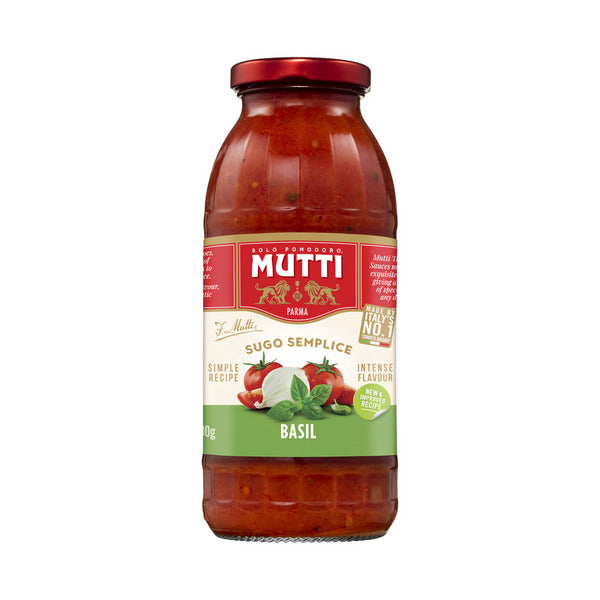 Mutti Sugo Pasta Sauce Basil Onion | 400g