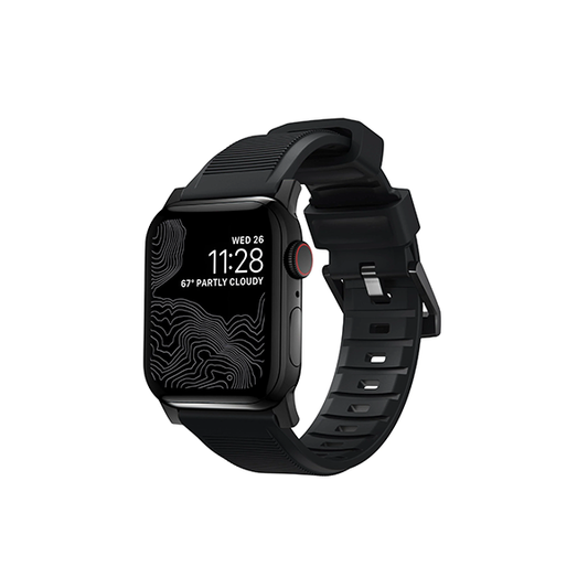 NOMAD Rugged Band for Apple Watch for 42-49mm (Black)