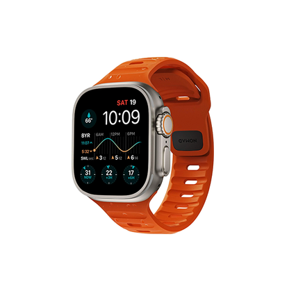 NOMAD Sport Band for Apple Watch for 42-49mm (Ultra Orange)