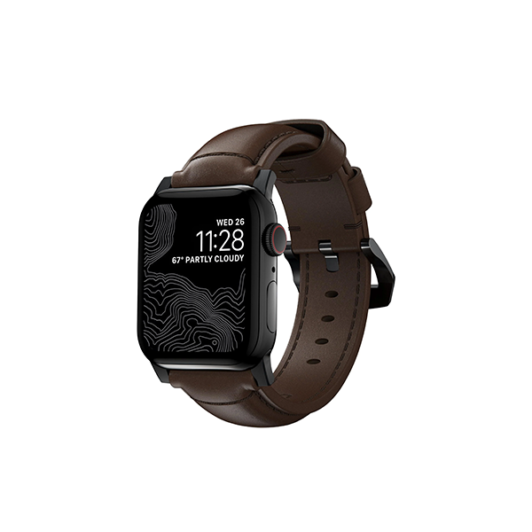 NOMAD Traditional Band for Apple Watch for 42-49mm (Brown)