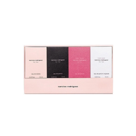 Narciso Rodriguez For Her 7.5ml 4 Piece Mini Set
