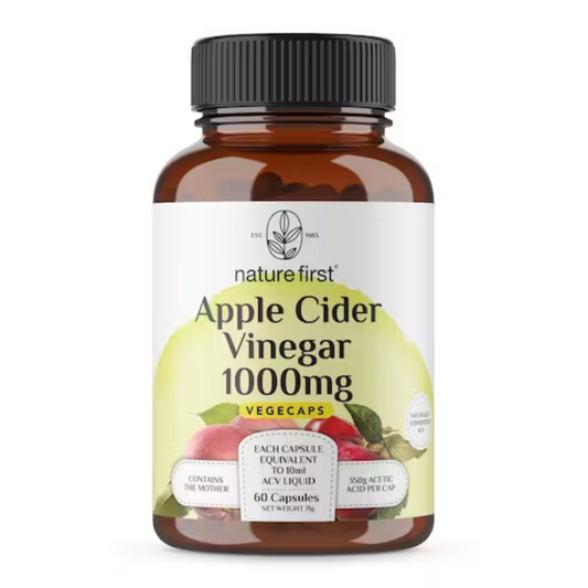 Nature First Apple Cider Vinegar Vegecaps 1000Mg