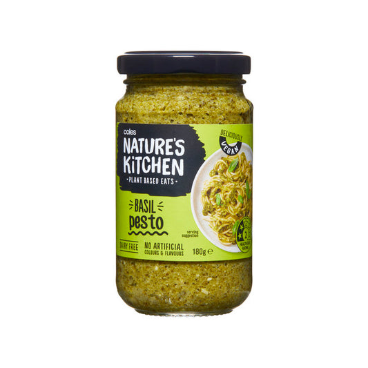 Natures Kitchen Basil Pesto | 180g