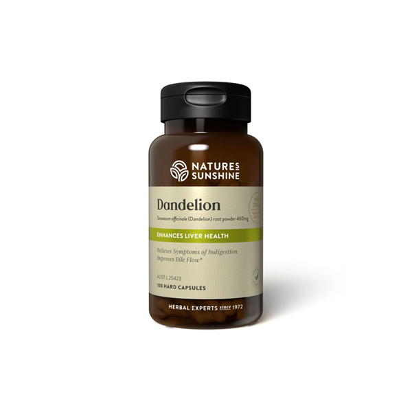 Natures Sunshine Dandelion 460mg 100 Capsules