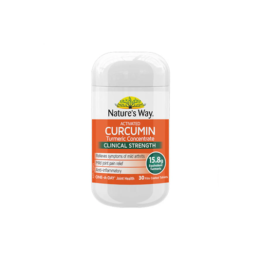 Natures Way Activated Curcumin Clinical Strength 30 Tablets