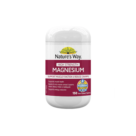 Natures Way High Strength Magnesium 150 Tablets