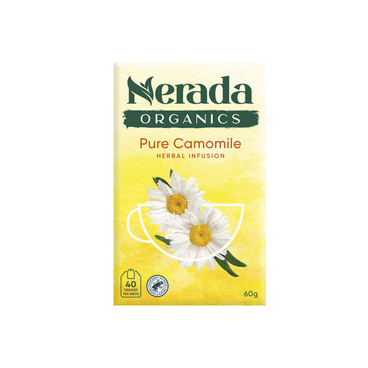 Nerada Camomile Herbal Infusion Tea Bags 40 pack | 60g