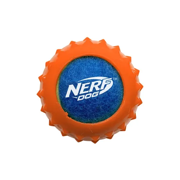 NerfDog Tennis Armour Ball Dog Toy Assorted 6.35cm