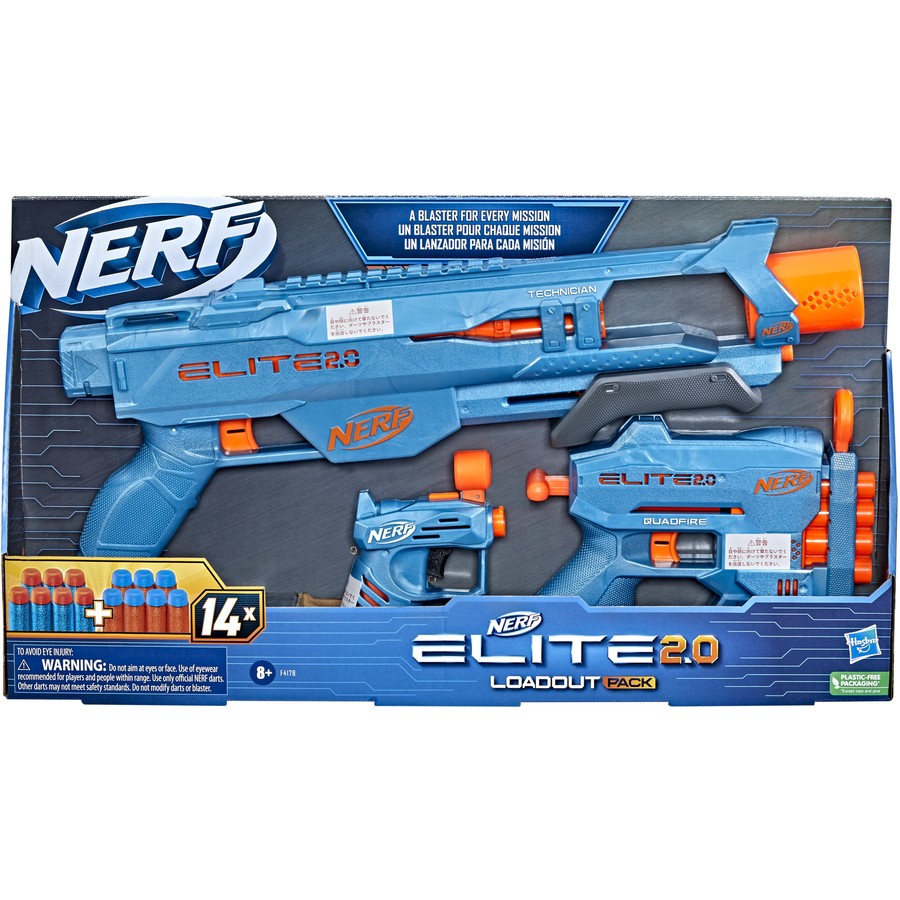 Nerf Elite 2.0 Loadout Pack Blaster