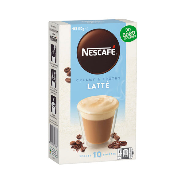 Nescafe Coffee Sachets Latte | 10 pack