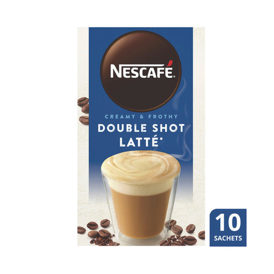 Nescafe Double Shot Latte Sachet | 10 pack