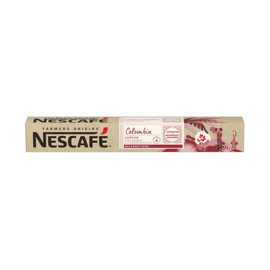 Nescafe Farmers Origin Colombia Ncc Capsules | 10 pack