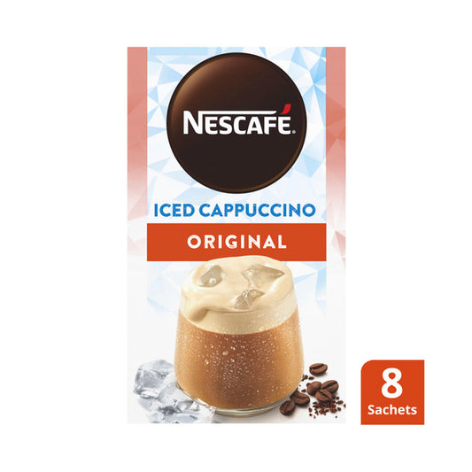 Nescafe Iced Cappuccino Coffee Sachets | 8 pack