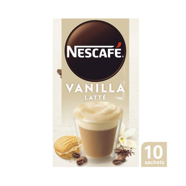 Nescafe Vanilla Latte Coffee Sachets | 10 pack – Shop & Dispatch