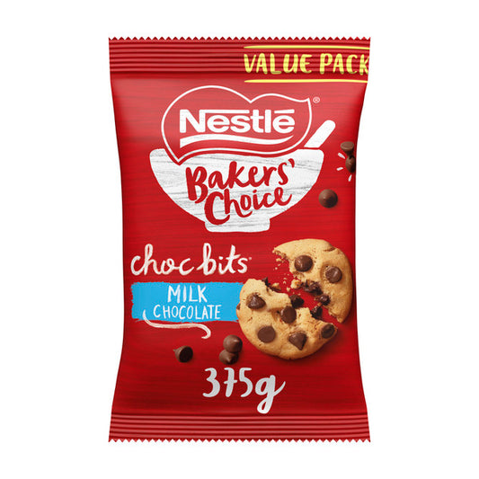 Nestle Bakers' Choice Baking Milk Chocolate Bits Value Pack | 375g