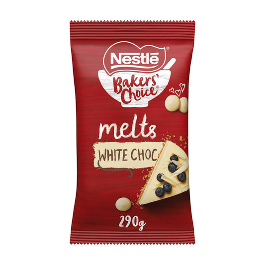 Nestle Bakers' Choice Baking White Chocolate Melts | 290g