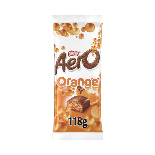 Nestle Block Chocolate Aero Orange | 118g