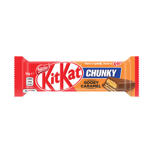 Nestle KitKat Chunky Caramel Milk Chocolate Bar | 55g