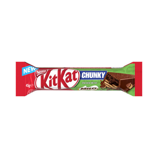 Nestle KitKat Chunky Packed With Milo Milk Chocolate Bar | 45g