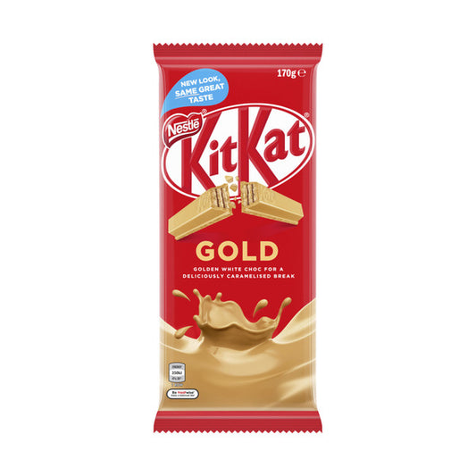 Nestle KitKat Gold Caramelised White Chocolate Block | 170g
