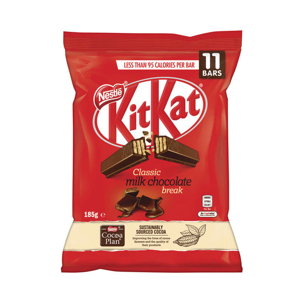 Nestle KitKat Milk Chocolate Share Pack 11 Pieces | 185g
