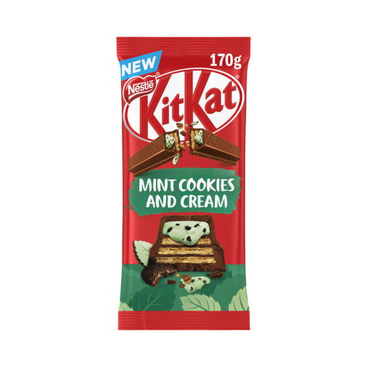 Nestle KitKat Mint Cookies & Cream Milk Chocolate Block | 170g