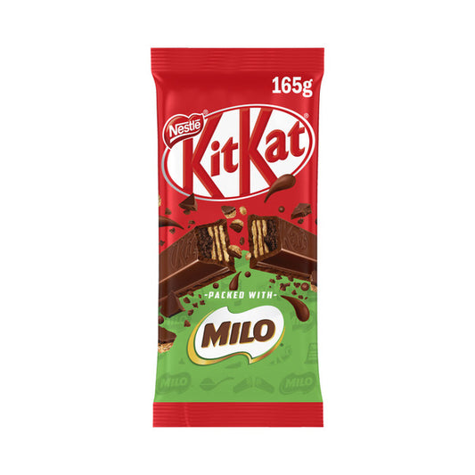 Nestle KitKat Packed With Milo Milk Chocolate Block | 165g
