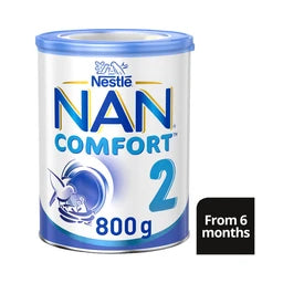 Nestle NAN Comfort 2 Baby Follow-On Formula Powder From 6 To 12 Months | 800g