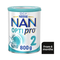 Nestle NAN Optipro 2 Premium Baby Follow-On Formula Powder From 6 To 12 Months | 800g