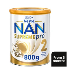 Nestle Nan Supremepro 2 Premium Baby Follow-on Formula Powder From 6 to 12 Months | 800g