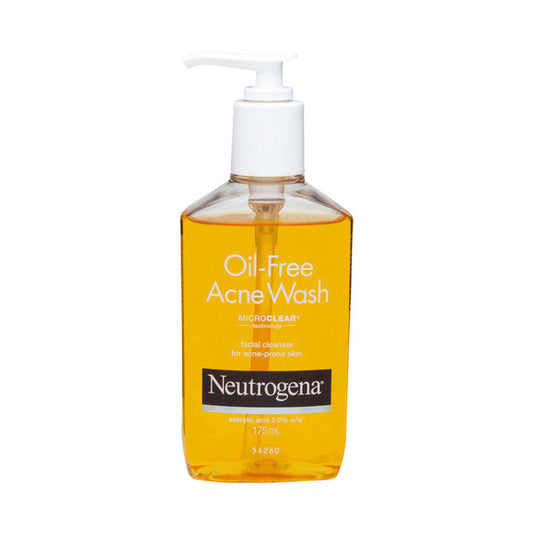 Neutrogena Oil Free Acne Wash Face Cleanser | 175mL