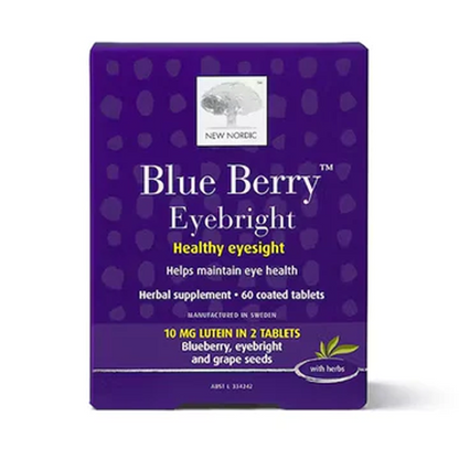 New Nordic Blue Berry Eyebright 60 Tablets