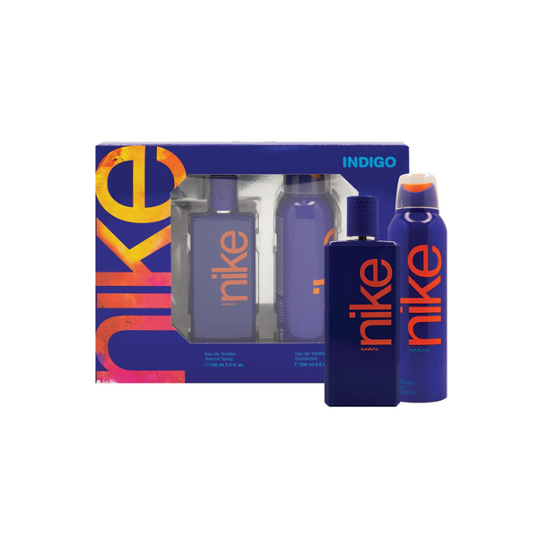 Nike Man Indigo Eau De Toilette 100ml & Deodorant 2 Piece Set