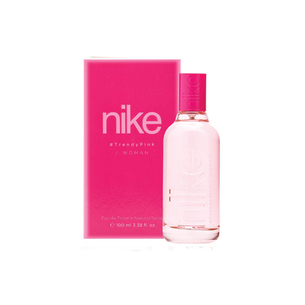 Nike Trendy Pink For Woman Eau De Toilette 100ml