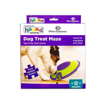 Nina Ottosson Treat Maze Dog Toy Puzzle Green