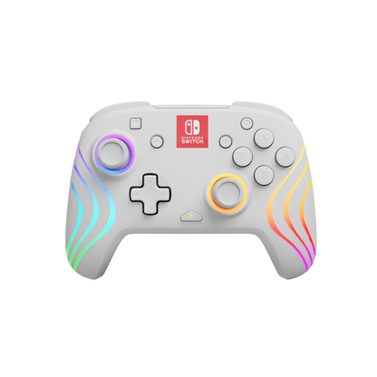 Nintendo Switch Afterglow Wave Wireless Controller White_2