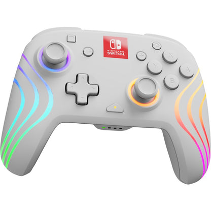 Nintendo Switch Afterglow Wave Wireless Controller White_2