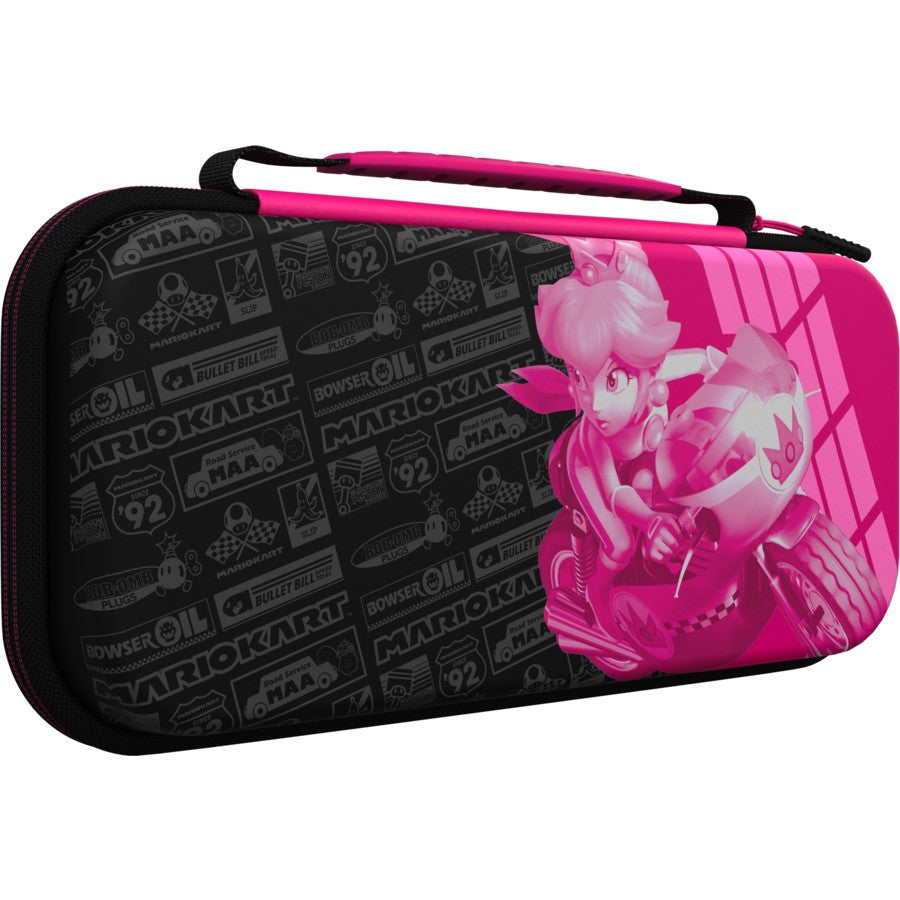 Nintendo Switch Travel Case Plus Glow - Grand Prix Peach