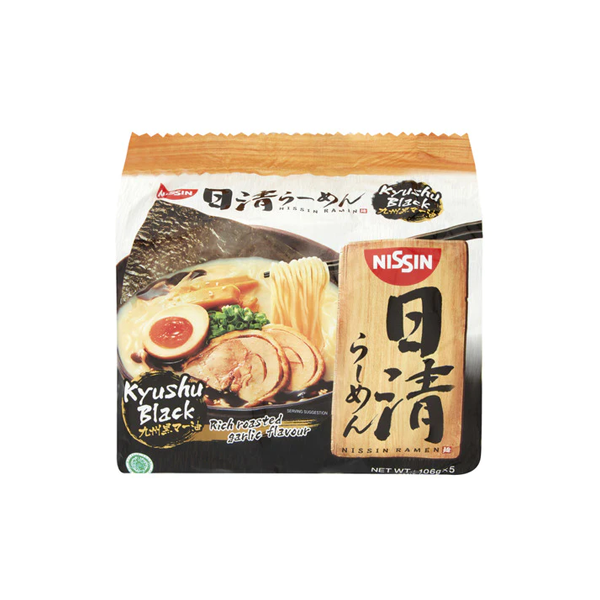 Nissin Ramen Kyushu Black Noodle | 530g