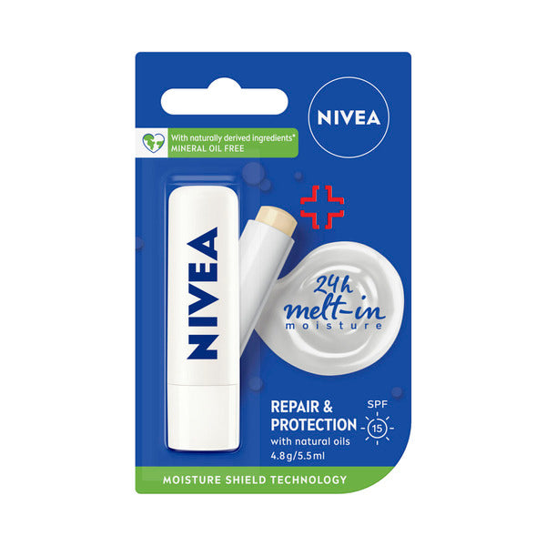 Nivea Lip Balm Repair & Protect Spf15 | 4.8g