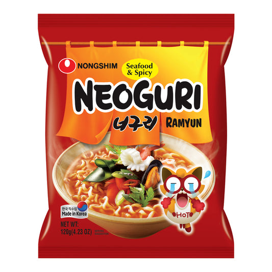 Nongshim Neoguri Seafood & Spicy Udon Noodle Soup | 120g