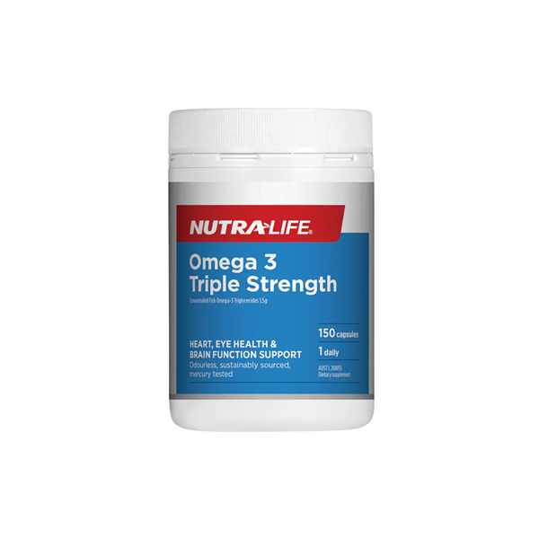 Nutra-Life Omega 3 Triple Strength 150 Capsules