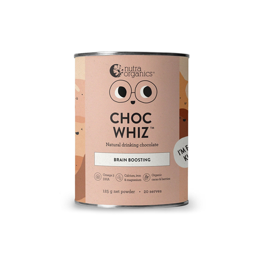 Nutra Organics Choc Whiz 125g